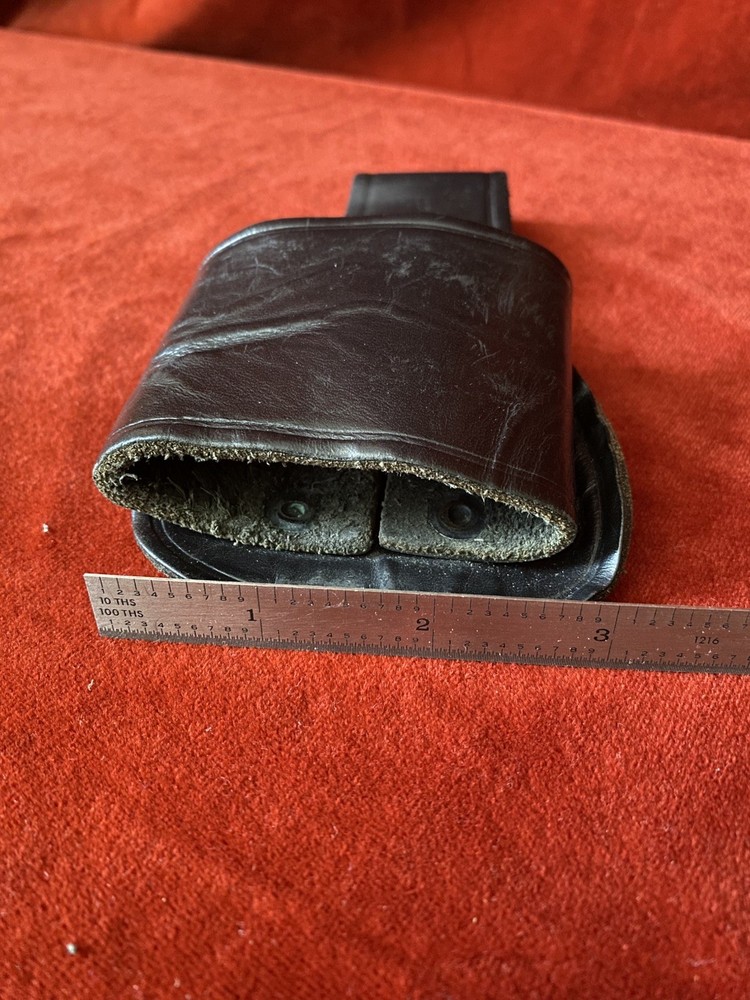 Perfect Fit Leather Flashlight/Baton Holder