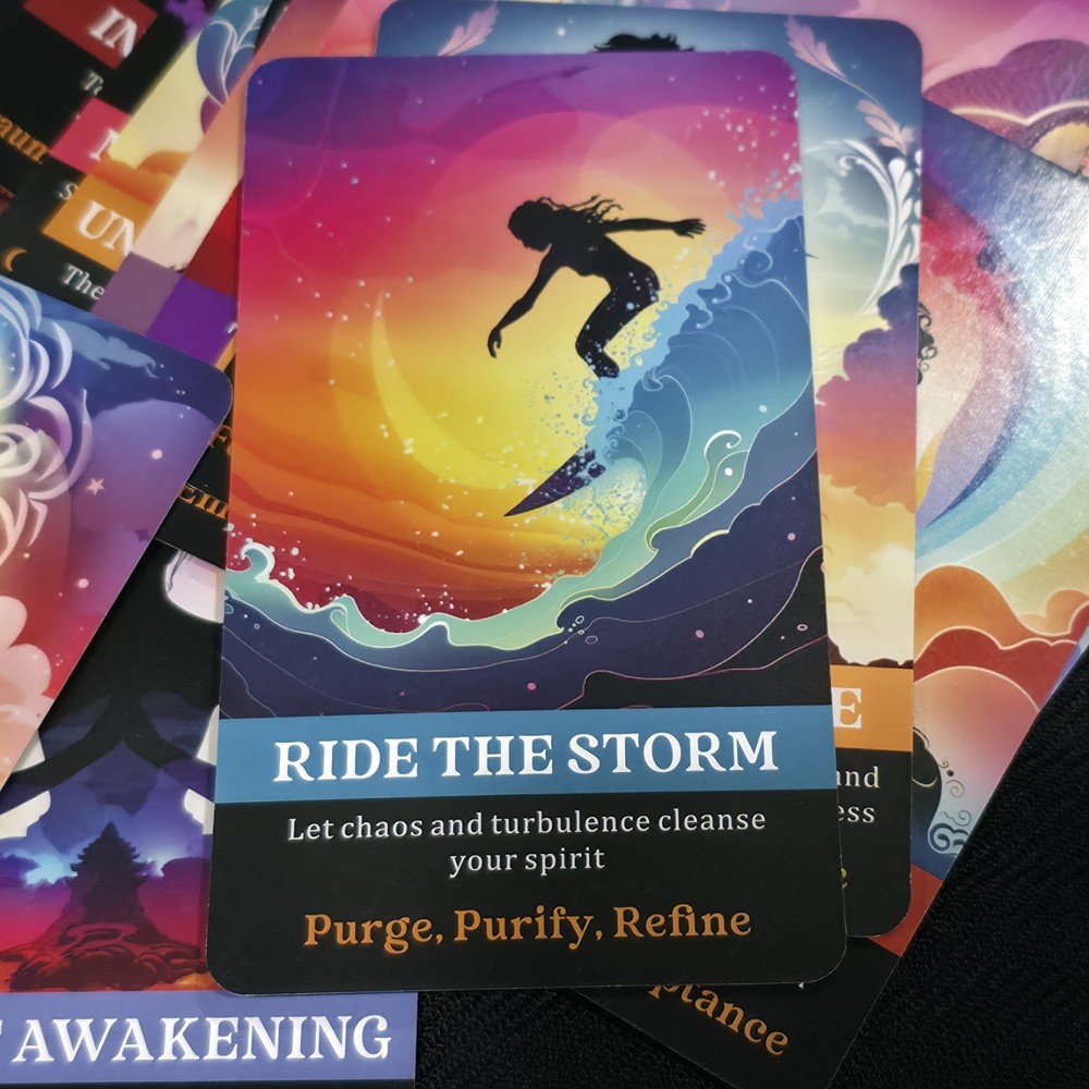 Shadow Work Oracle 56 Card Deck Keywords Messages Understanding Unconscious Side
