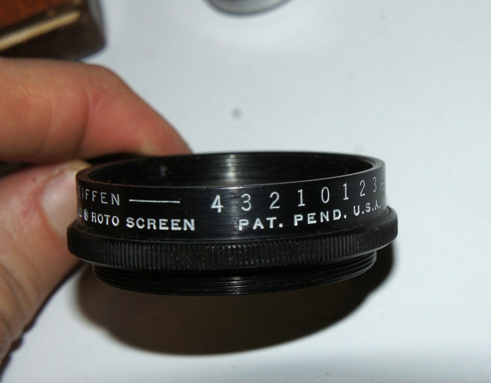 Vintage Tiffen Polaroid Rotoscreen Universal Attachment