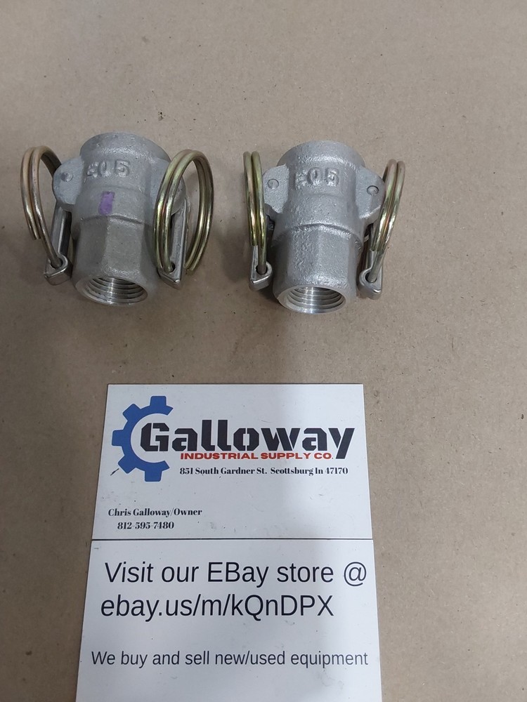 2 pack PT Camlock Coupler E05