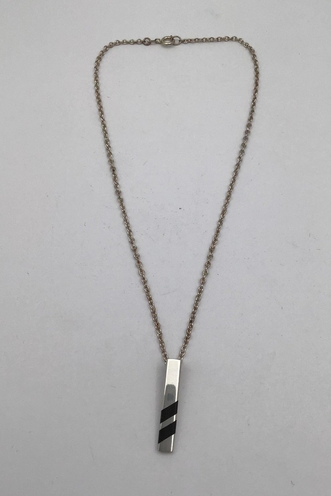 Hans Hansen Sterling Silver Pendant