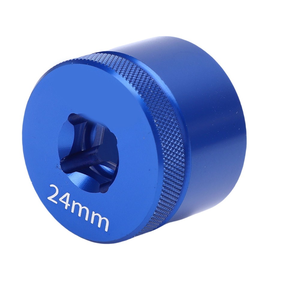 Bike Front Fork Cap Socket Tool 24mm Hex Suspension Fork Air Chamber Cap Socket