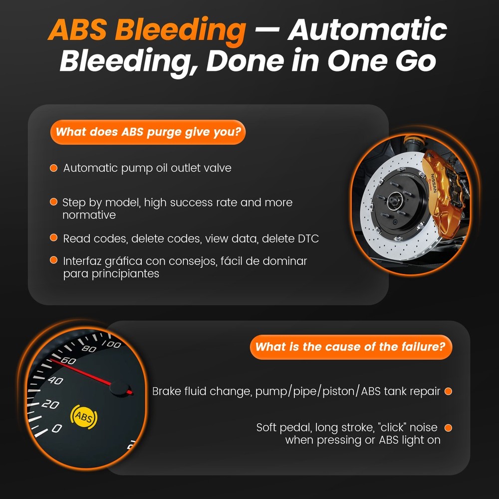 ANCEL FX2000 PRO OBD2 Scanner All OBD2 Code Reader Diagnostic Tool Fit For Buick