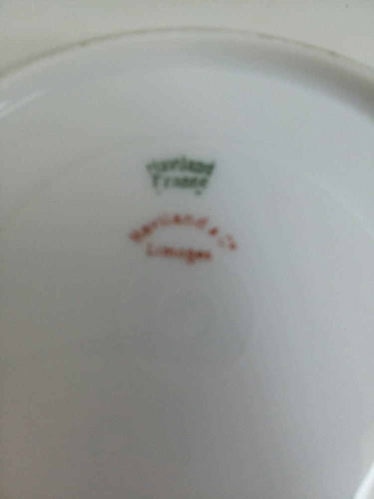 Limoges cup and saucer