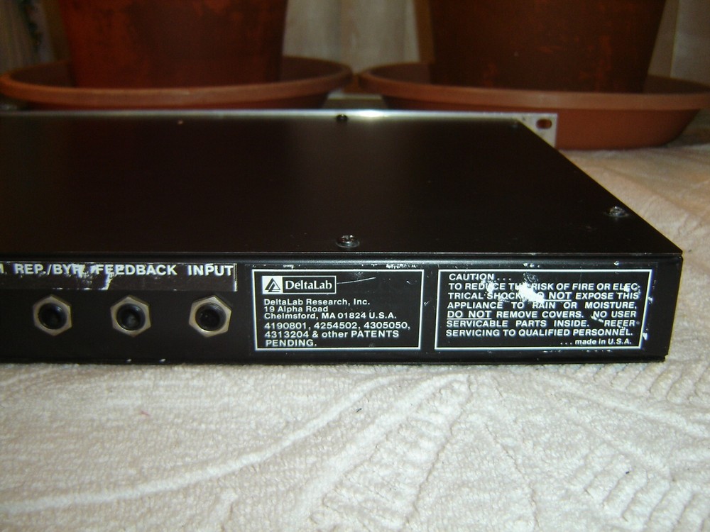 Deltalab ADM512 Program, Super Time Line, Delay, FX, Vintage Rack
