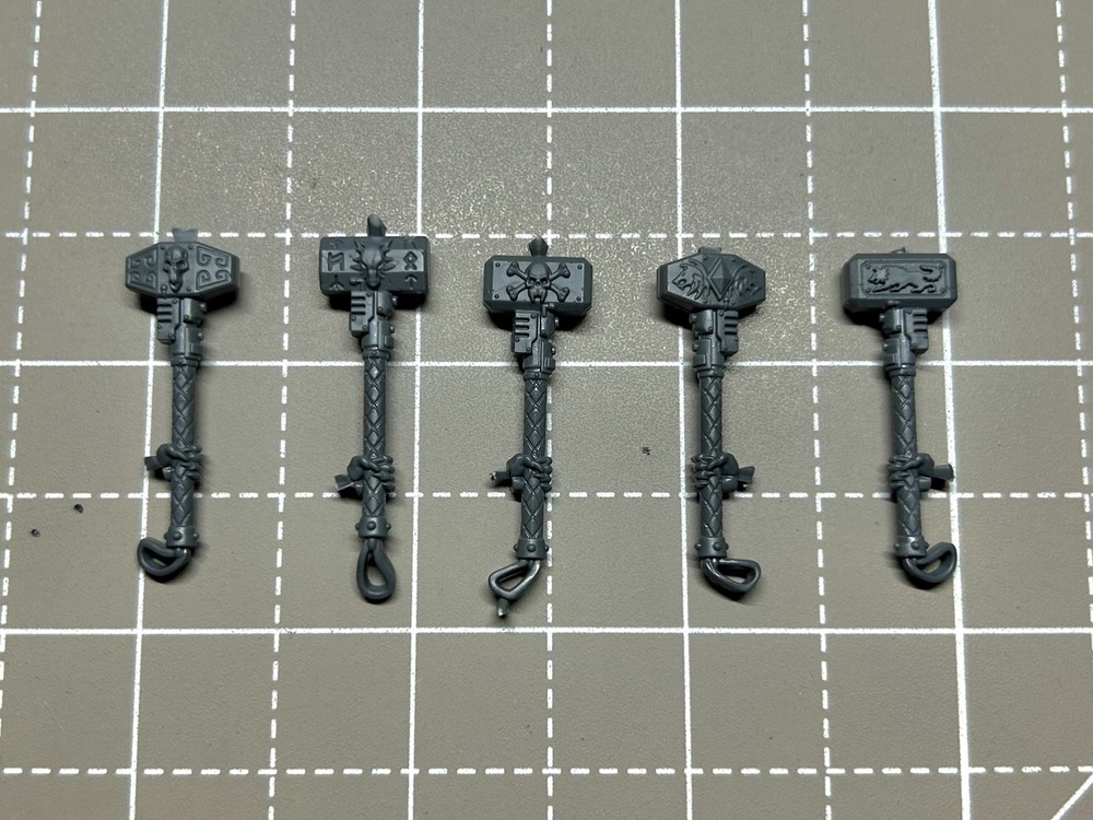 Space Wolves Thunder Hammers Wulfen Space Marines Warhammer 40K