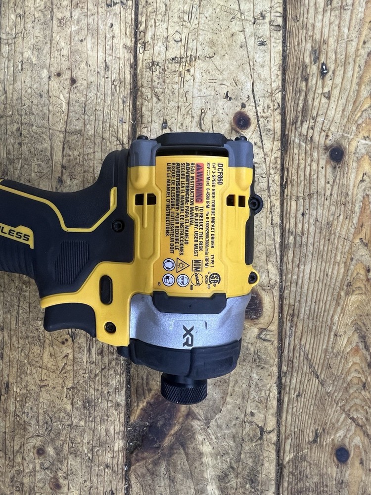 dewalt dcf 860b impact driver kit