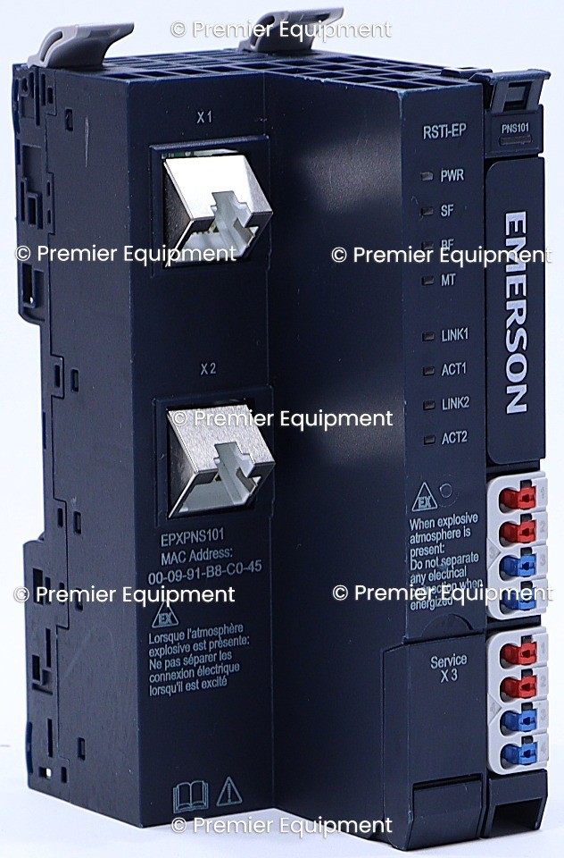 * EMERSON EPXPNS101 - ACAE PROFINET IRT NETWORK ADAPTER