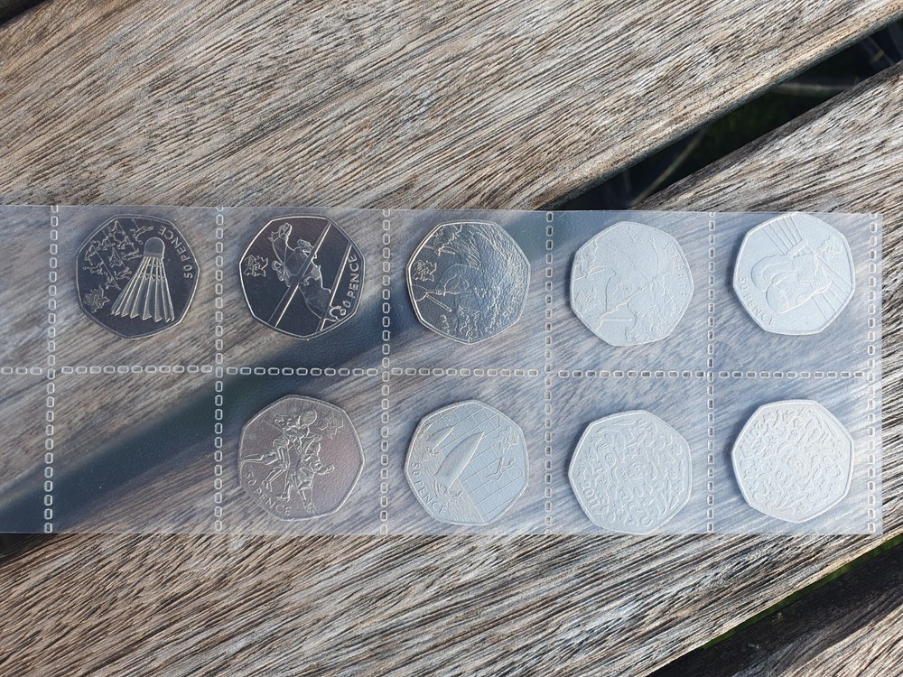 Various UK and Crown dependent coins