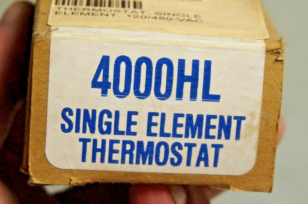 KNOX 4000HL Single Element Thermostat 19936 120/480 VAC Therm-O-Disc Style NEW!
