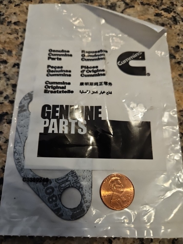 Genuine CUMMINS 3010926 Gaskets.  Qty 1