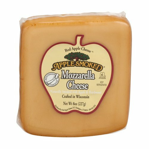 Red Apple Smoked Mozzarella Cheese 8oz.