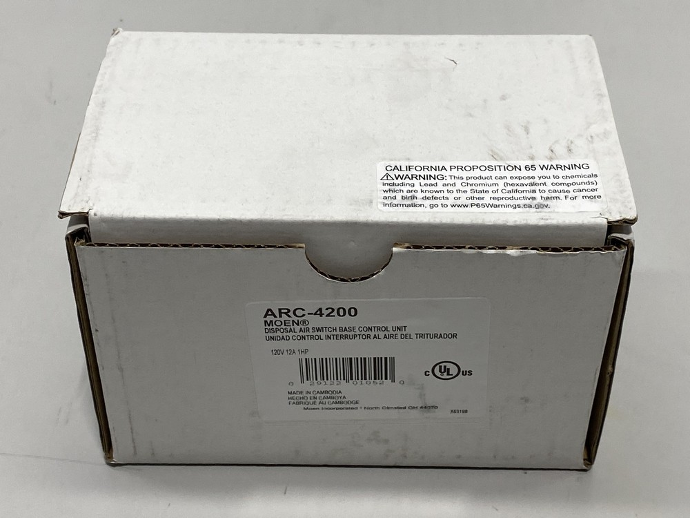 Waste King ARC-4200 Garbage Disposal Air Switch Base and Control Unit, Black