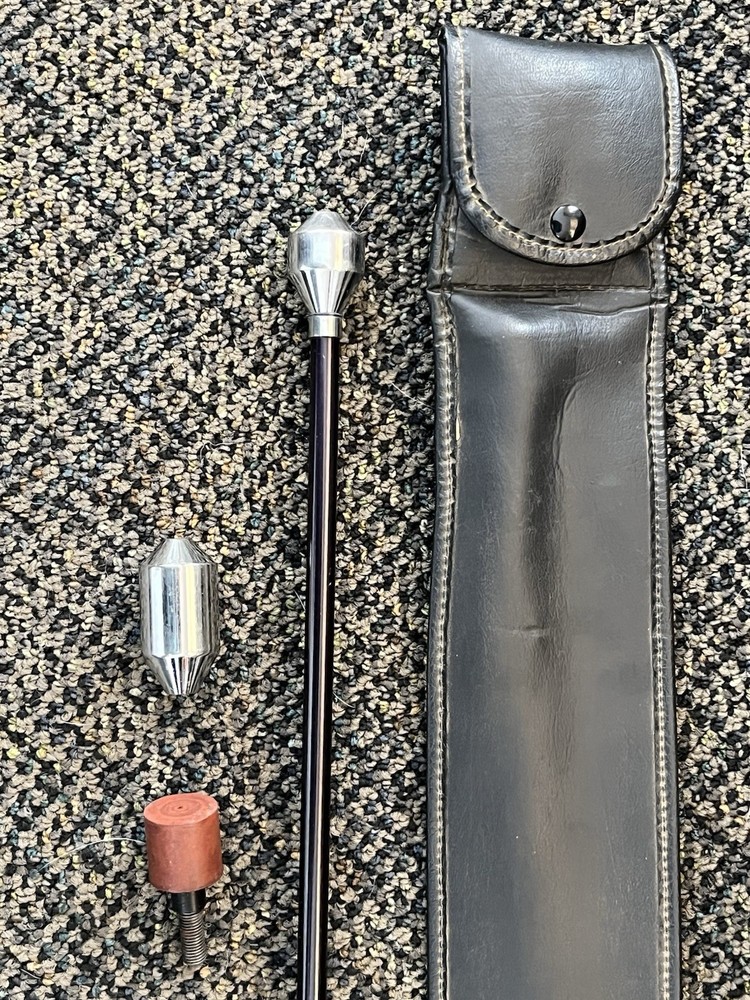 VINTAGE BEAR ARCHERY OMNI COUPLER STABILIZER WITH CASE EXTRA WEIGHT