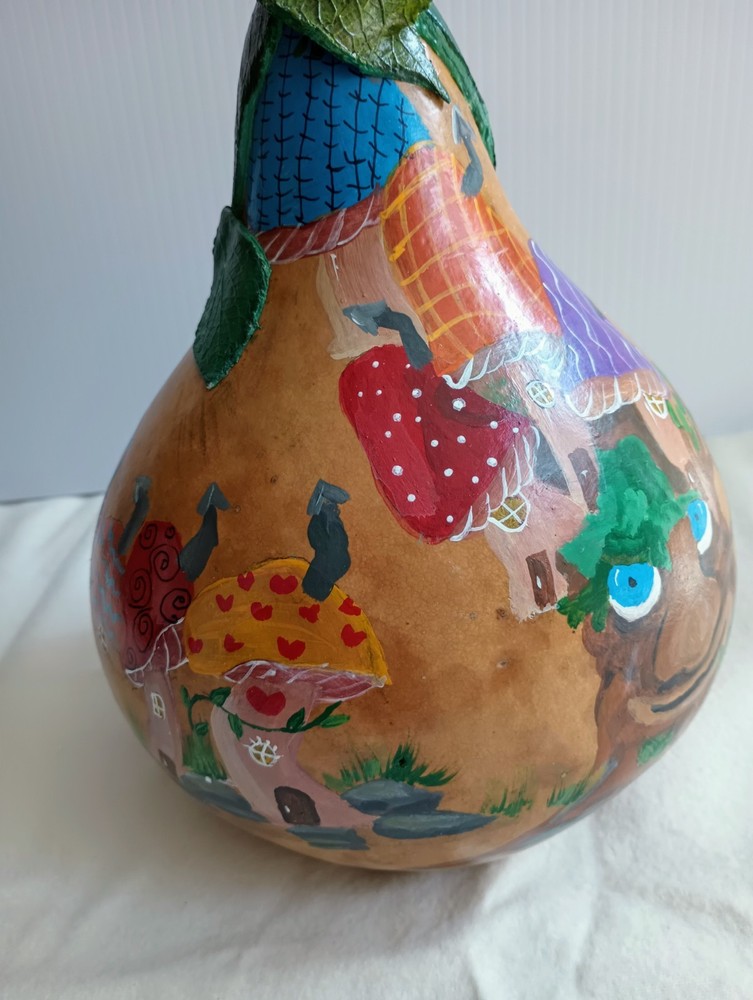 Fairy Village Gourd