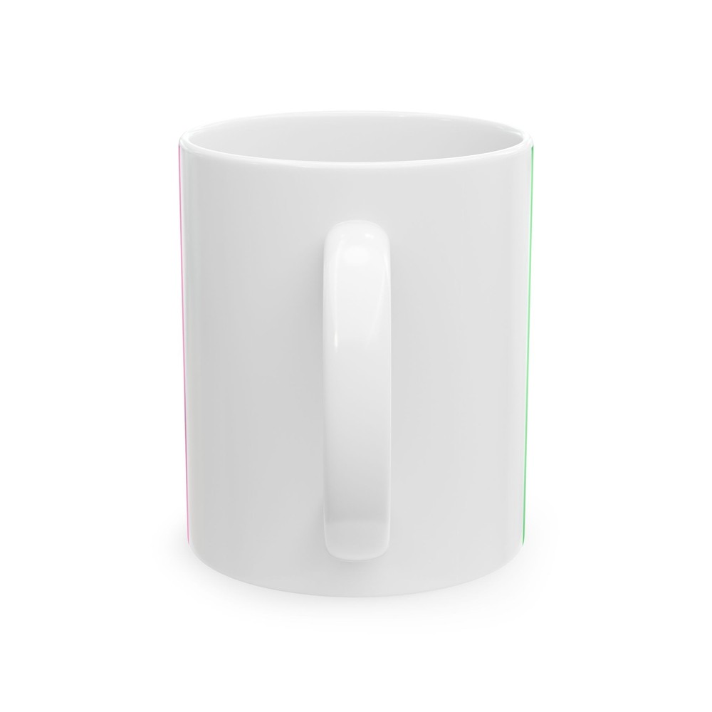 Drapeau de Terre-Neuve (Canada) White Coffee Mug