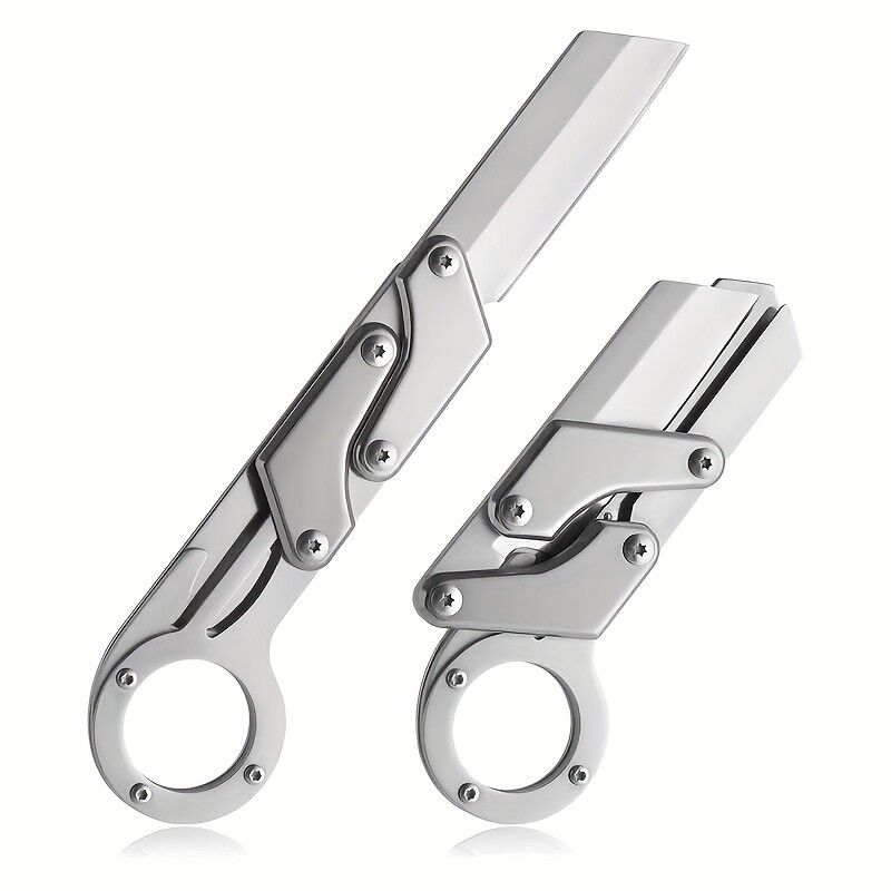 Creative Transforming Small Folding Knife for Survival