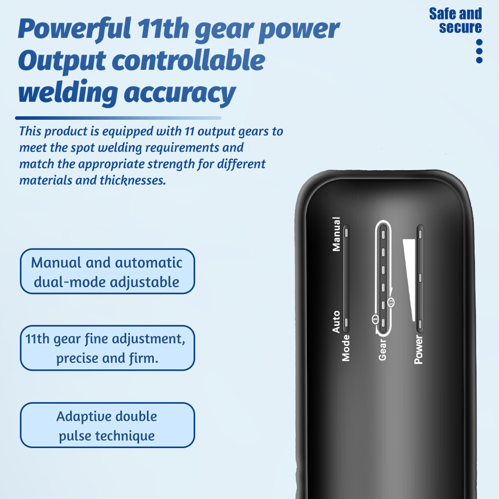 Portable Adjustable Handheld LED Digital Display Spot Welding Machine