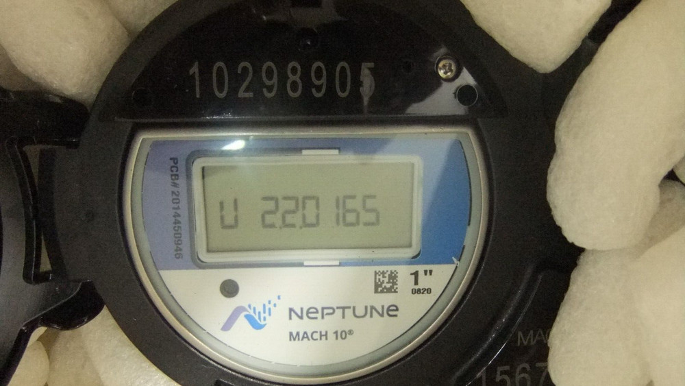 Neptune Water Meter 1” Mach 10