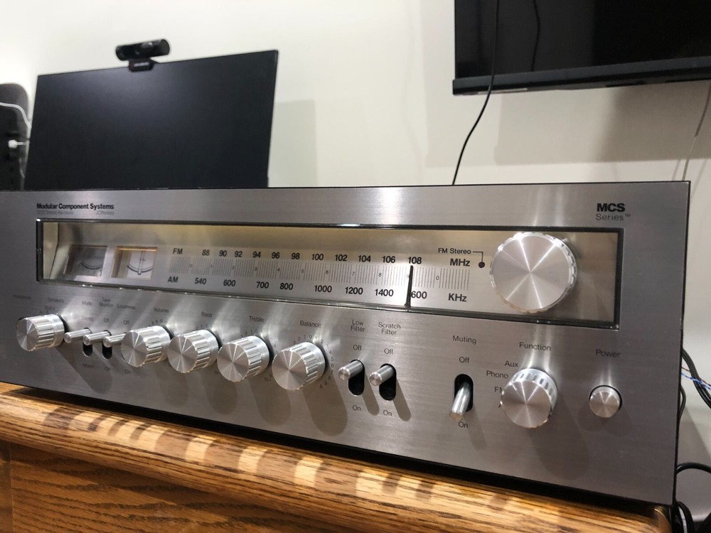 Working Vintage JC Penney MCS Modular Component Systems 3222 Stereo Receiver