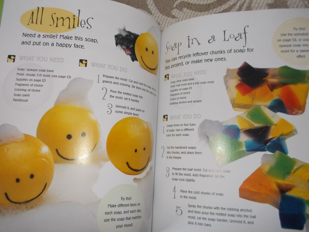 Kids Craft Soap Making Book
