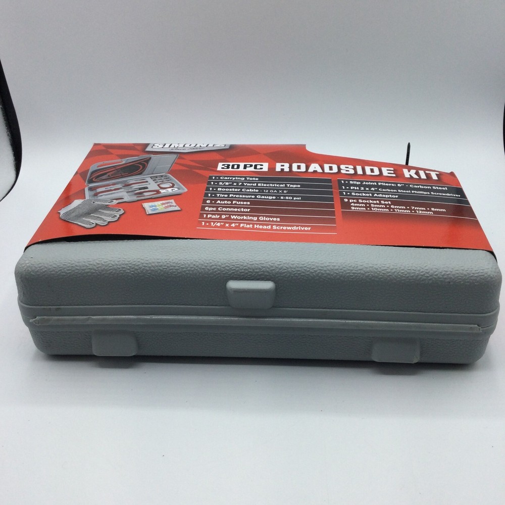 Simoniz 30 Pc Roadside Kit 01333 NEW