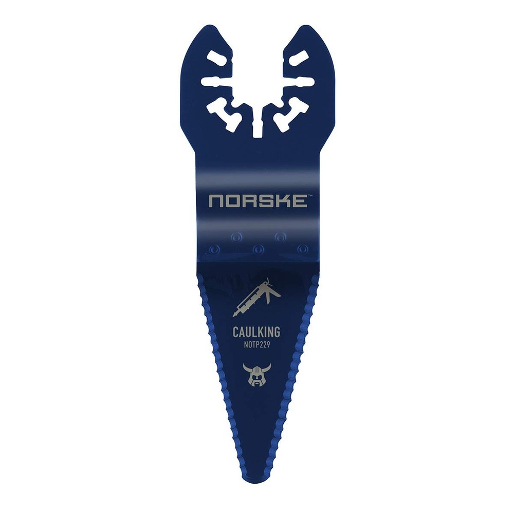 Norske Tools NOTP229 Caulking Scraper Oscillating Multi Tool Accessory Black