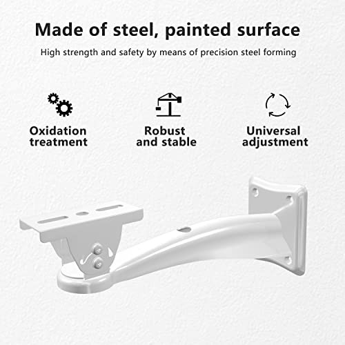 Mini Projector Wall Mount Bracket, Universal 360° Rotation, Load 11 lbs, 7.8in