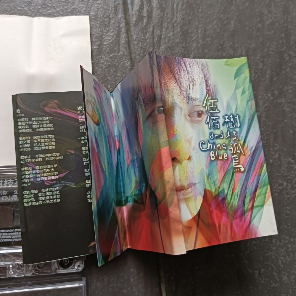 B- Wu Bai 伍佰 =树枝孤鸟= 马来西亚版 磁带 Malaysia Cassette