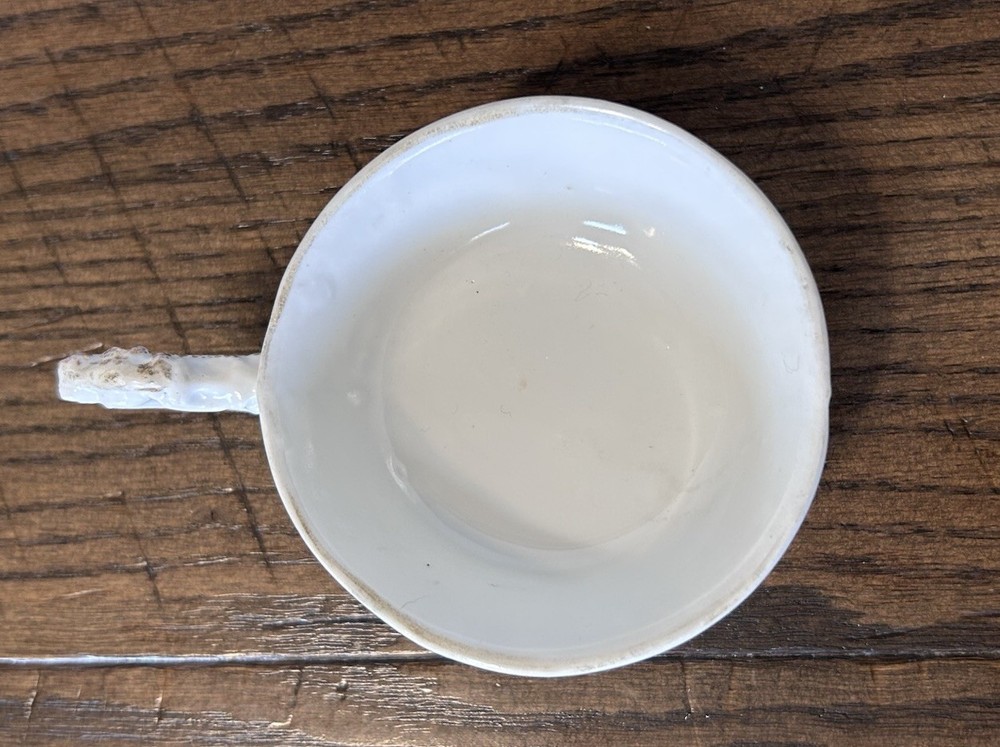 VTG 2pc TEA STRAINER w/ Handle & CUP PROV SXE E.S. GERMANY