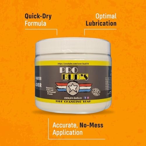 Tire Changing Paste - Lubrication for Easy Tire Mounting & Quick Changes - 8 oz.