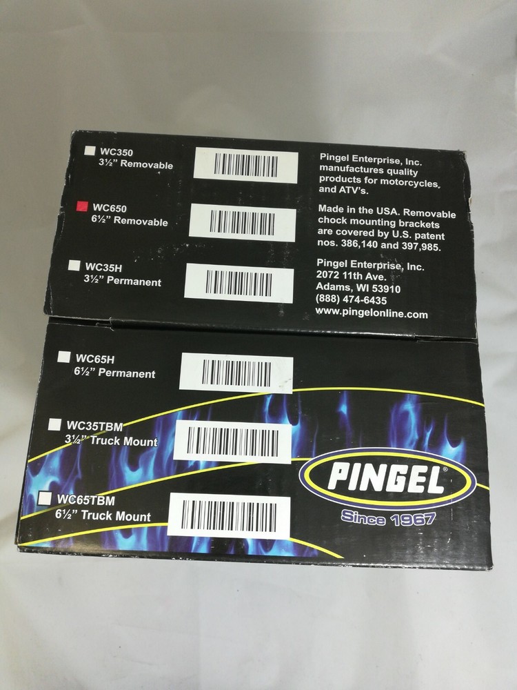 Pingel Wheel Chock 6.5 Removable Wheel Chock