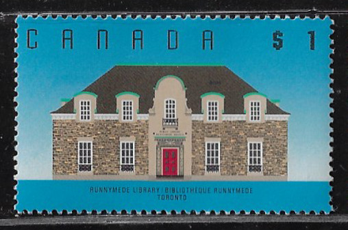 Canada —  Architecture: Runnymede Library,Toronto #1181 — MNH
