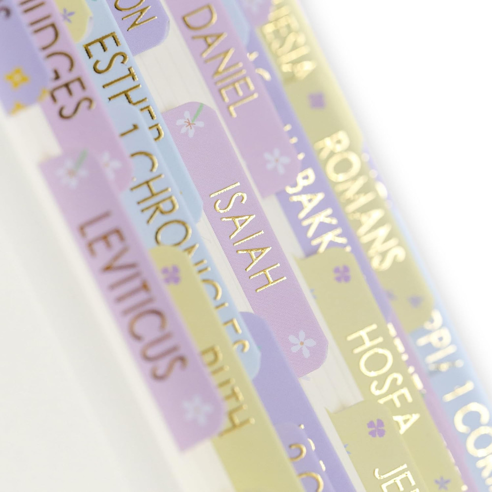 Catholic Bible Tabs for Easy Reference - 73 Tabs + 7 Blank for Study