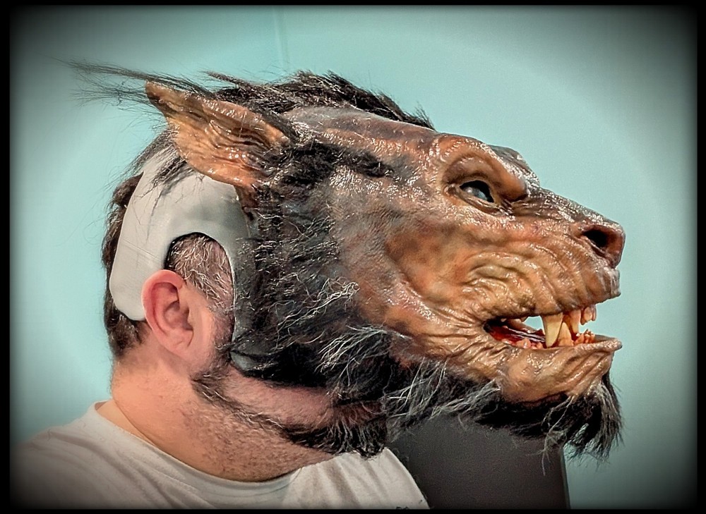 Underworld Lycan Head Prop Kit Blank
