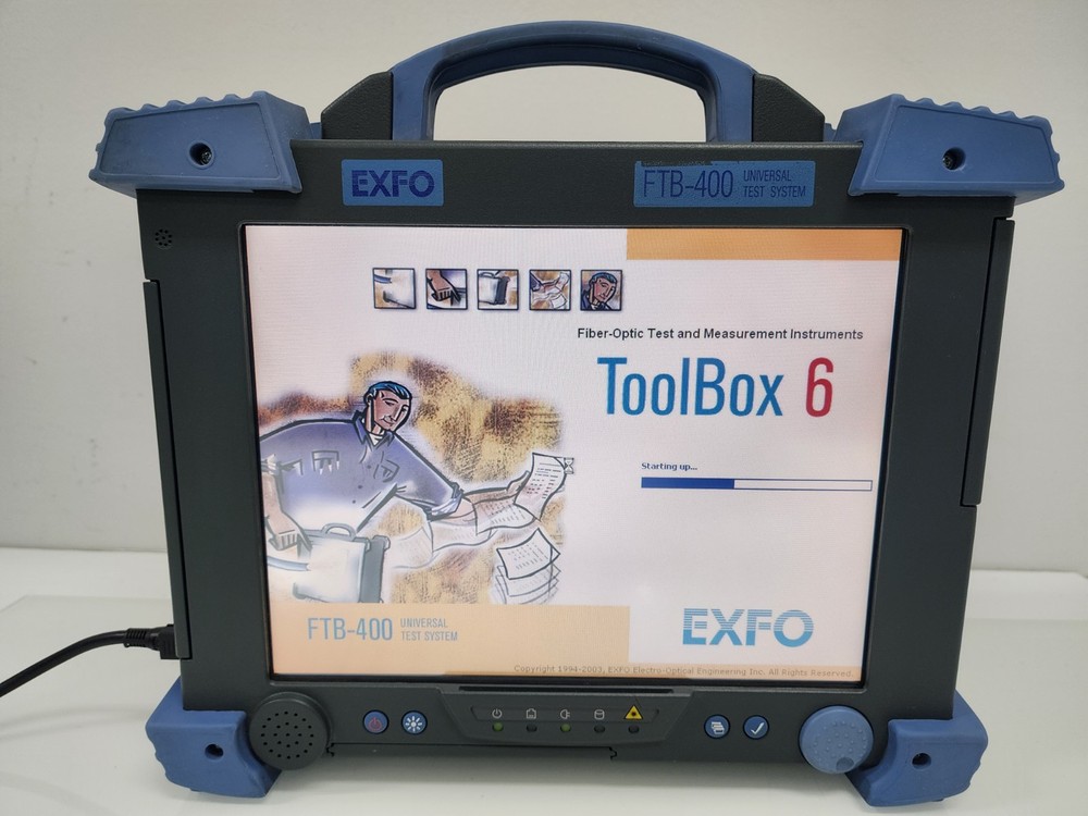 EXFO FTB-400 Network Testing, Two FTB-8510-2 Ethernet Test Modules, Gig-E, 1K