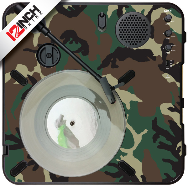 Numark PT-01 Turntable Skin - CAMO