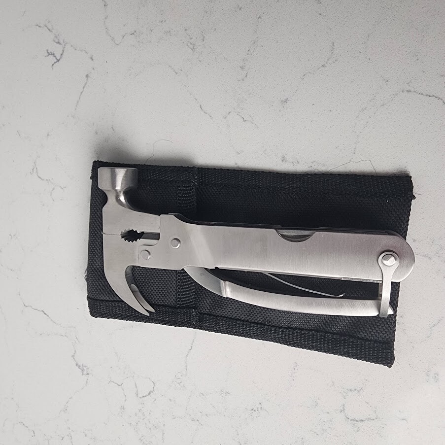 Multi Tool With Hammer, 5.5" long x 2.75" Wide @ hammer head