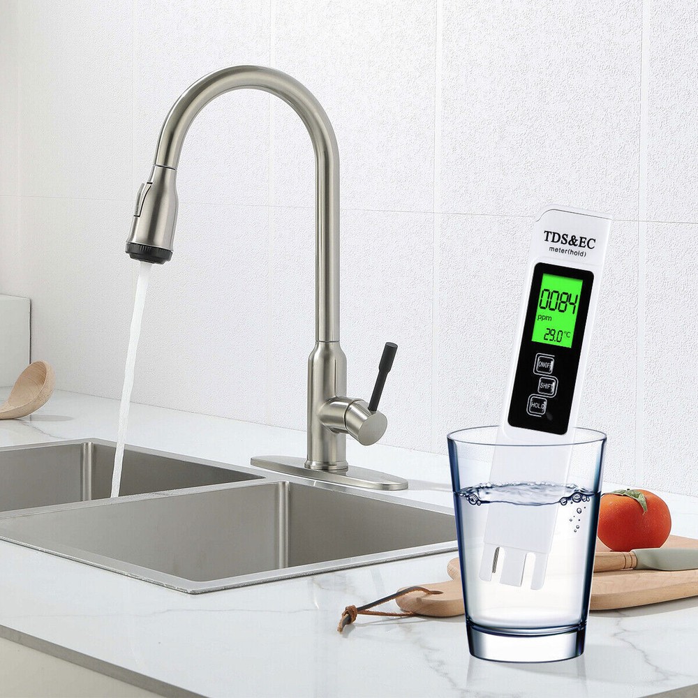 3-in-1 TDS Meter Digital Tester Water Quality Testing Kits for Drinking Water US