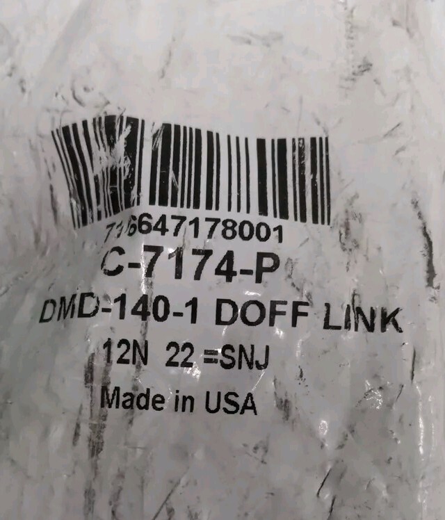 Diamond Offset Connecting Link C-7174-P NOS