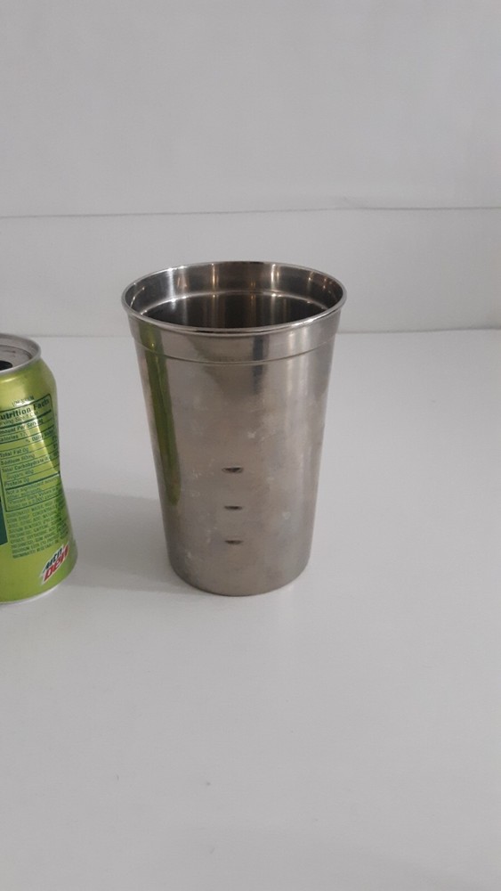 Metal Mixing  Container  From India. Great For Making Milk Shakes