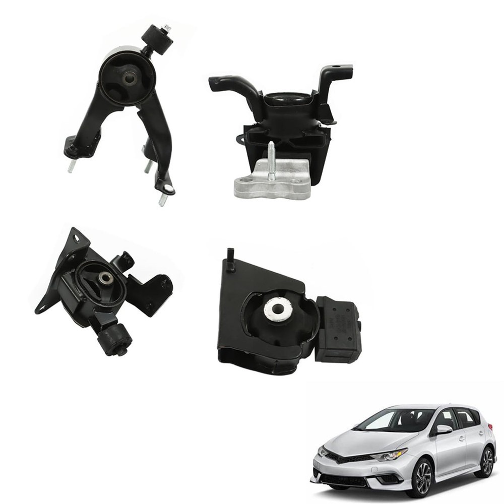 4PCS Engine Motor Trans Mount Set for 2009-2018 Vibe Corolla Matrix A62015