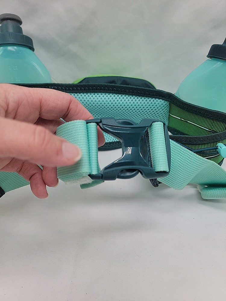 Nathan Speed 2 Hydration Energy Belt Front Pouch 2 Bottles Adjustable pack
