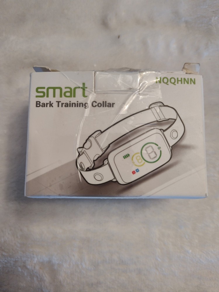 NQQHNN Rechargeable Smart Bark Training Collar with Vibration Control