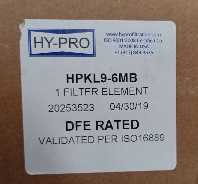 HY-PRO HPKL9-6MB FILTER ELEMENT