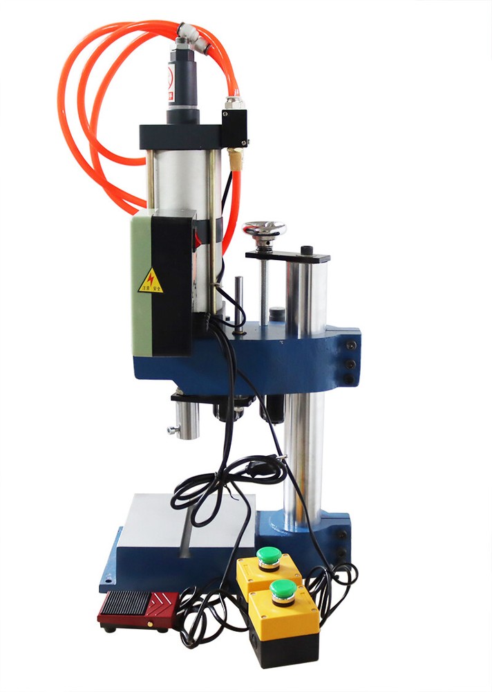 110V Pneumatic Punch Press Machine with Controller 2200lbs/1000kg