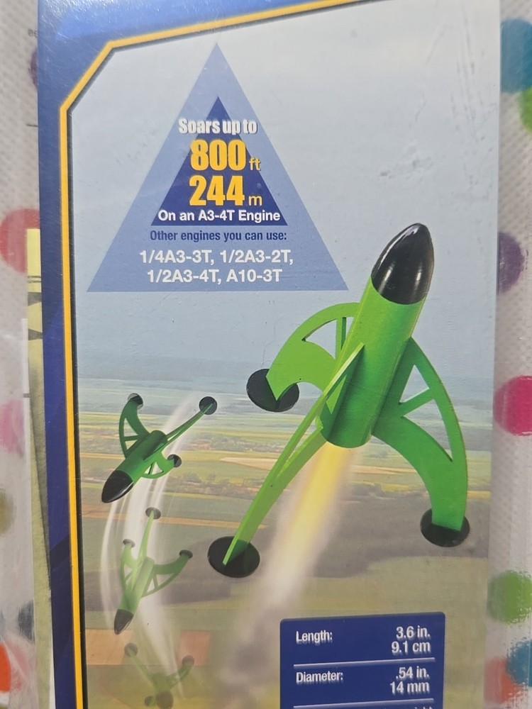 Estes 0816 Luna Bug Rocket Launch Set Intermediate - NIP