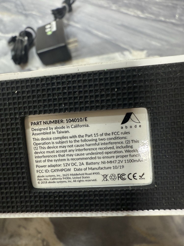 Adobe Security System 104010/E USB ETHERNET 12vDC