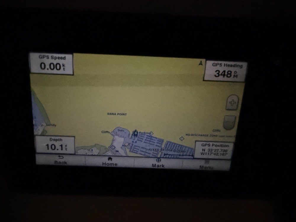 CLEAN - Garmin GPSmap 741XS GPS Sonar Fishfinder Chartplotter Display