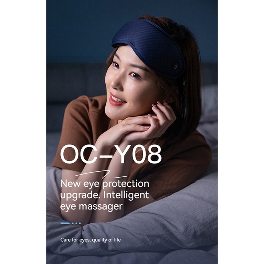 Smart Bluetooth Connection Heated Vibrating Massage Eye Massager